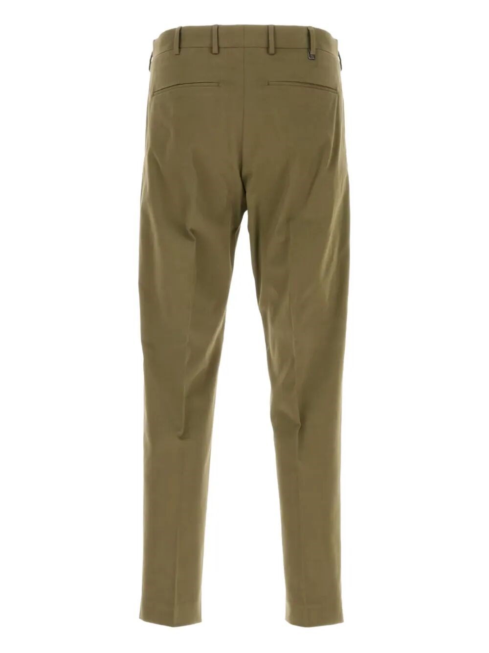 REBEL PRESSED-CREASE COTTON TROUSERS