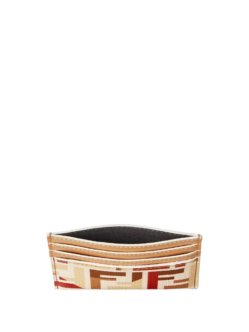 FENDI ROMA FF FABRIC CARD HOLDER