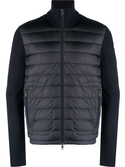 Moncler パッド入りウールジップアップカーディガン available