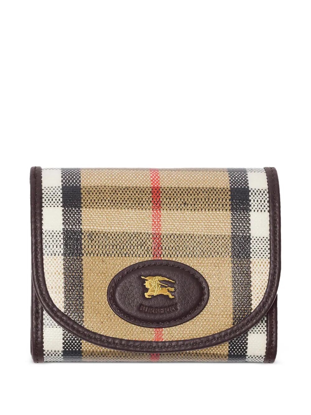 Burberry Highlands Compact Wallet Accessories In Brown