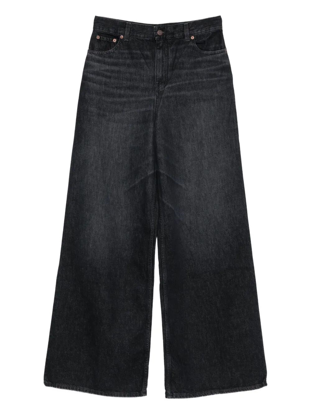 Chloé Denim Trousers In Black