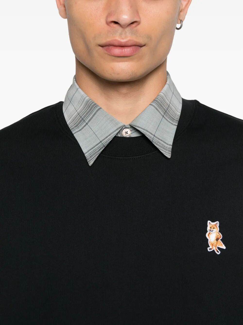 STANDING FOX COMFORT FIT FLEECE SWEATSHIRT