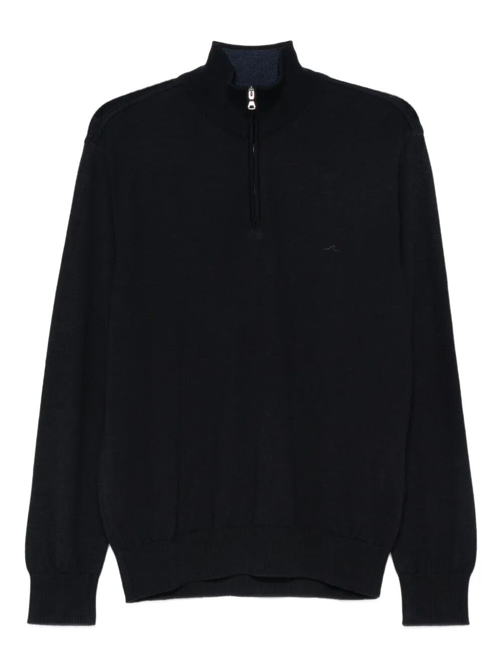 Paul & Shark Half Zip Sweater In Blue