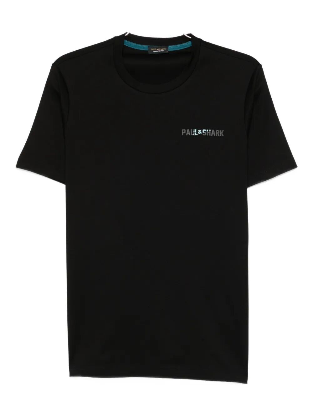 Paul & Shark Logo T-shirt In Black