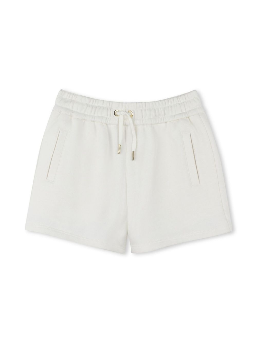 Chloé Organic Cotton Shorts In Neutral