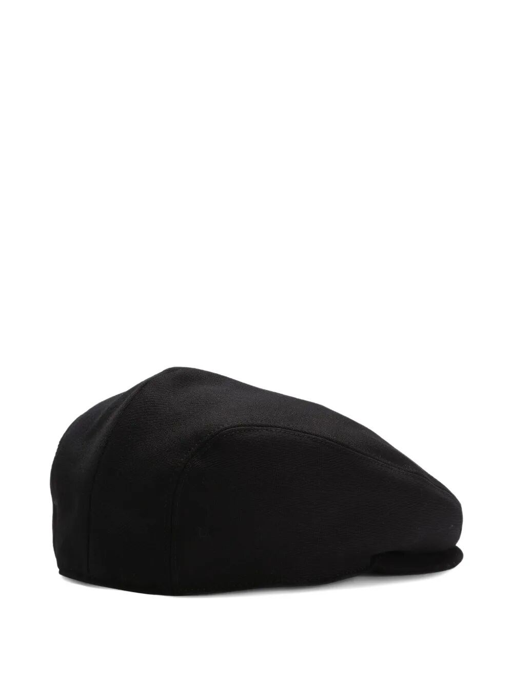 Dolce & Gabbana Shetland Flat Cap In Black