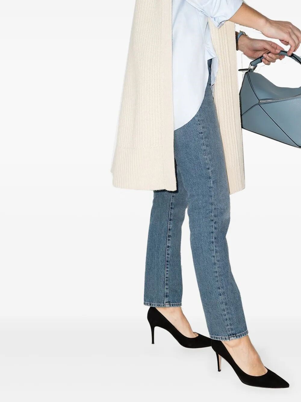 GIANVITO 85 SUEDE PUMPS