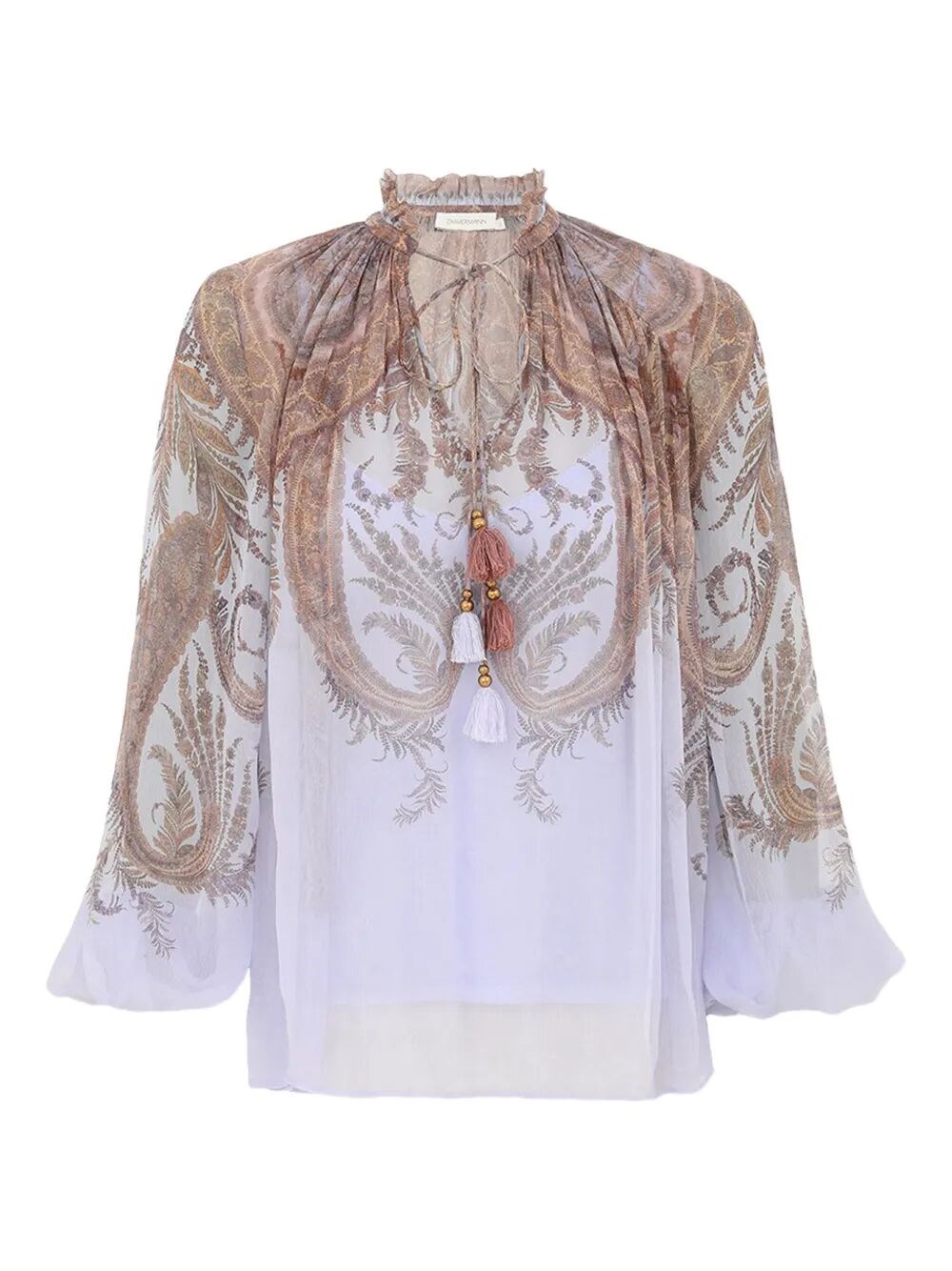 Zimmermann Hypnotic Billow Blouse Clothing In Multi