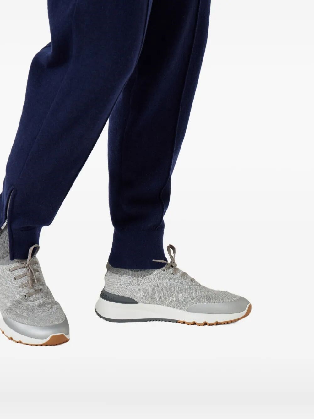 TECHNO COTTON KNIT RUNNERS WITH HEAT TAPE