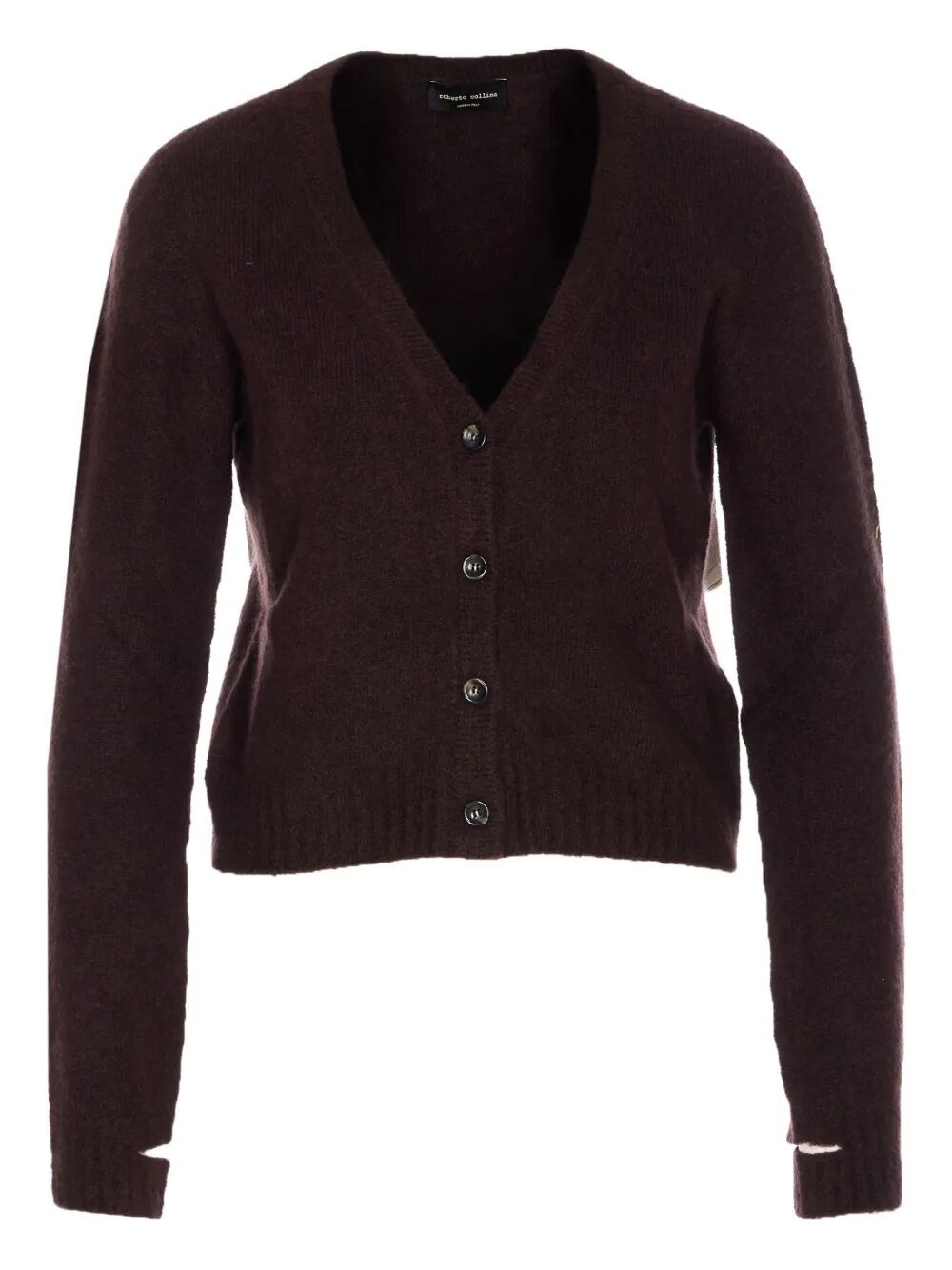 Roberto Collina Cardigan Clothing In Brown