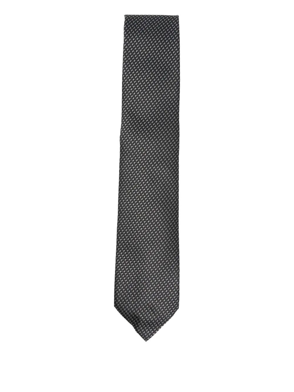Tom Ford Alternate Weave Tie Accessories In Black