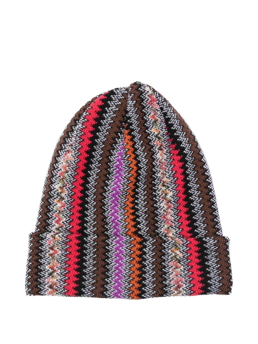 Missoni Zigzag Wool Beanie In Multi
