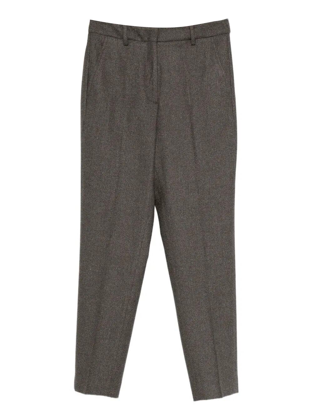 Incotex Tailored Trousers With Pockets And Loops In Brown