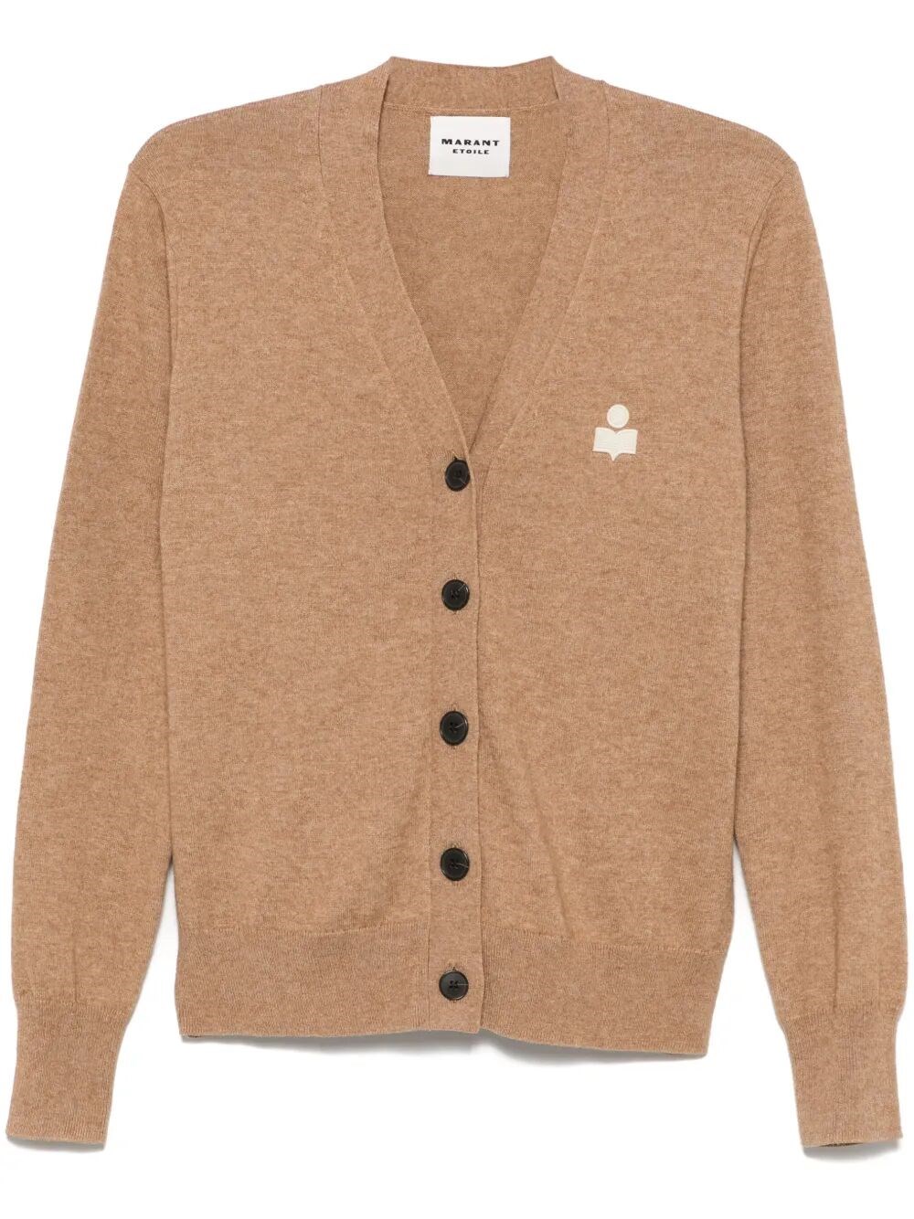 Isabel Marant Étoile Marant Etoile Women Karina Cotton Blend Cardigan In Gray