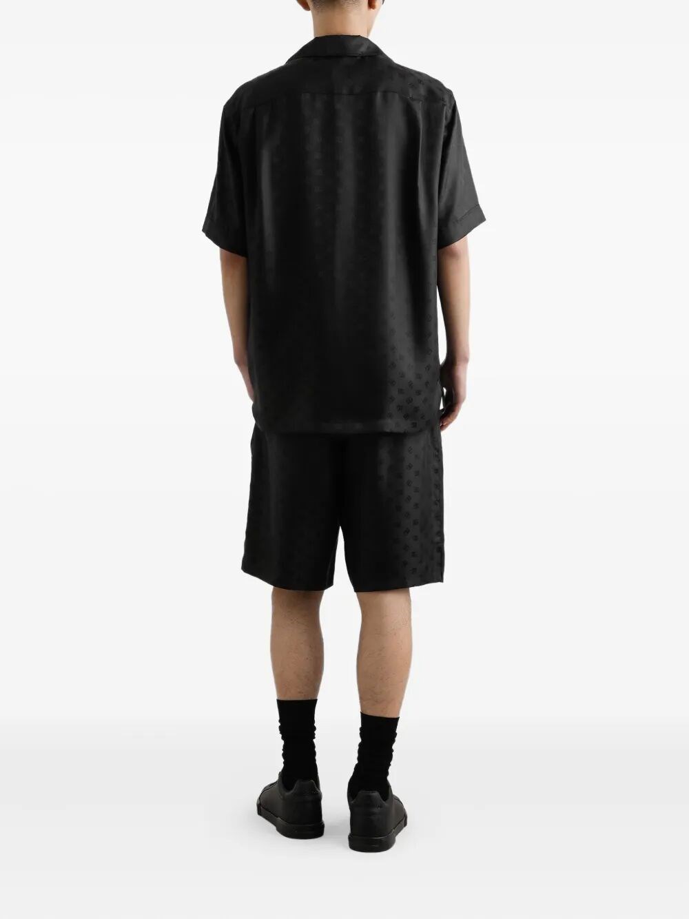 LOGO-EMBROIDERED LAYERING COTTON T-SHIRT