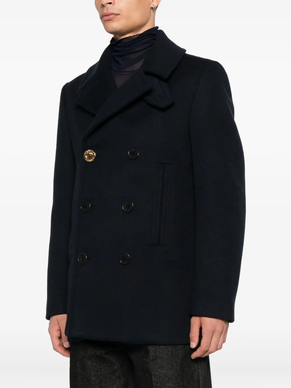 WOOL CABAN COAT