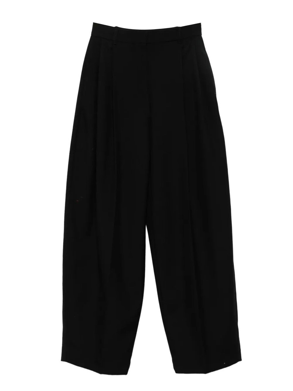 Jacquemus Pleated-front Trousers In Black