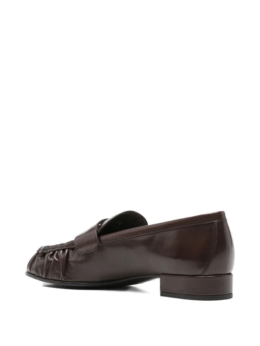 LEATHER PENNY LOAFERS
