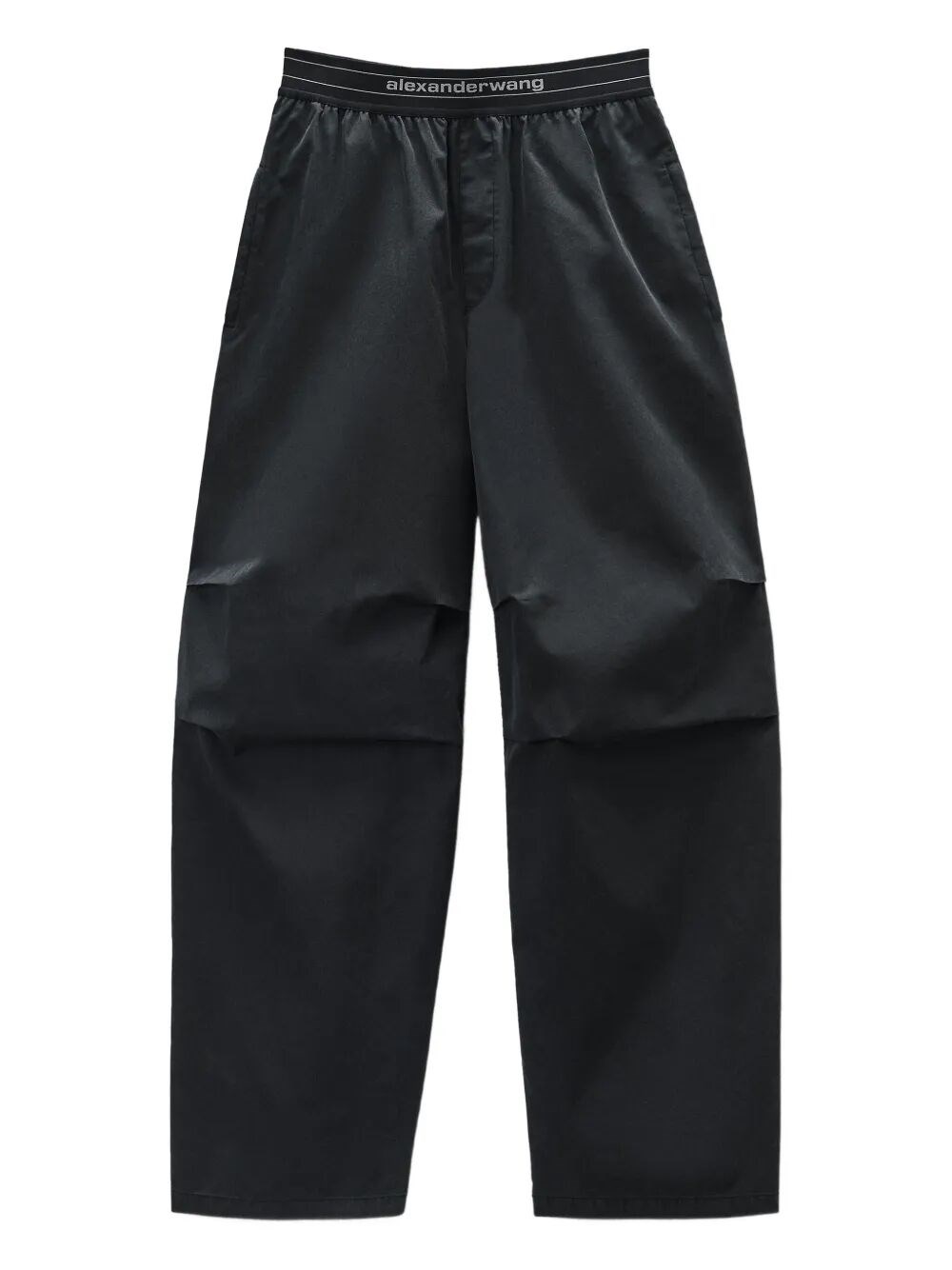 Alexander Wang Comfortable Pants With Logo And Pockets In Black