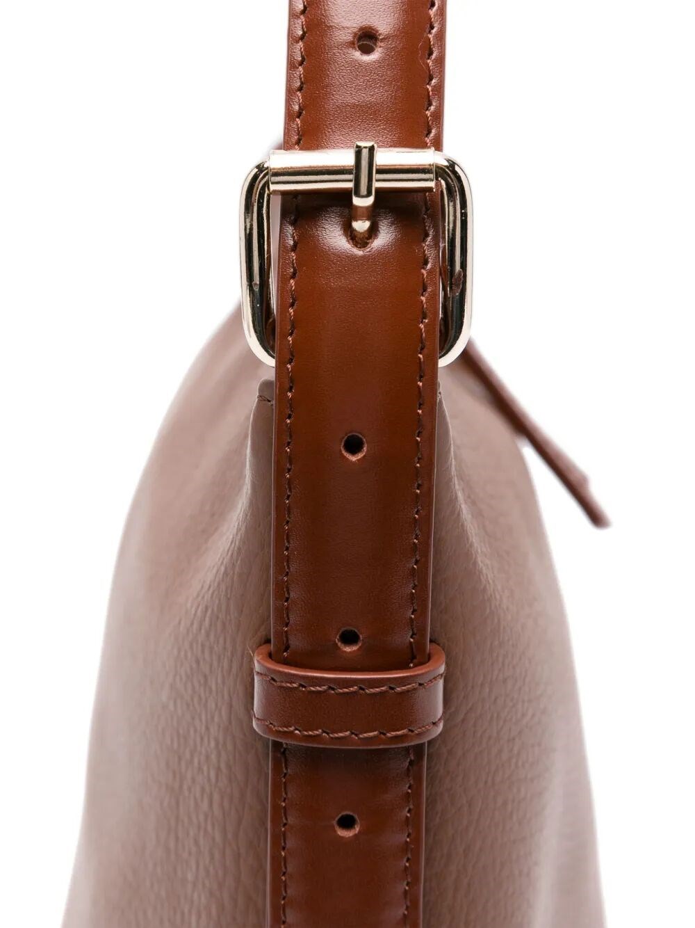 VERA SHOULDER BAG IN GRAINED LEATHER 