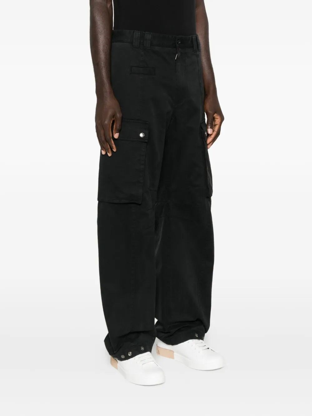COTTON CARGO TROUSERS