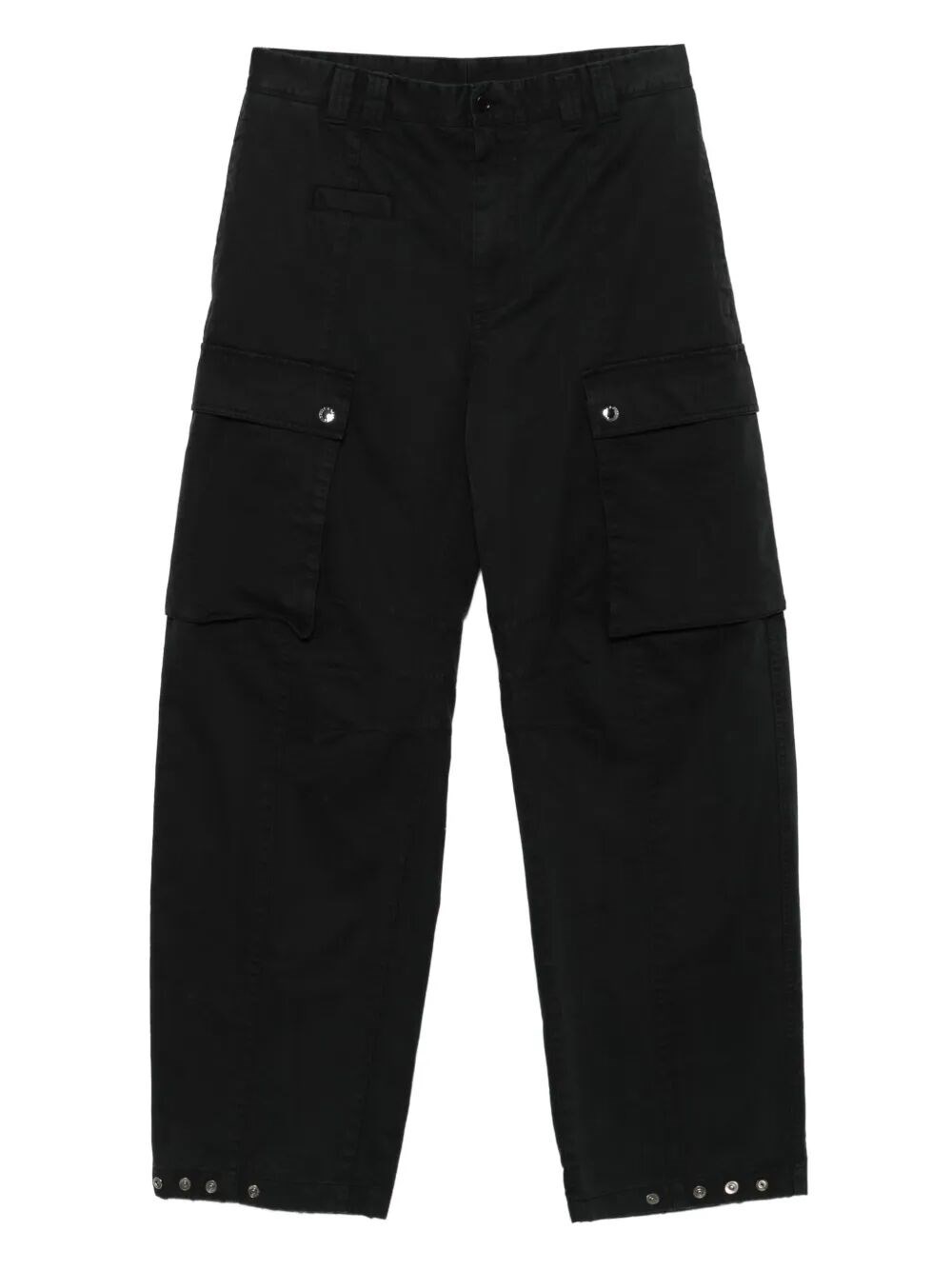 Dolce & Gabbana Cotton Cargo Trousers Clothing In Black
