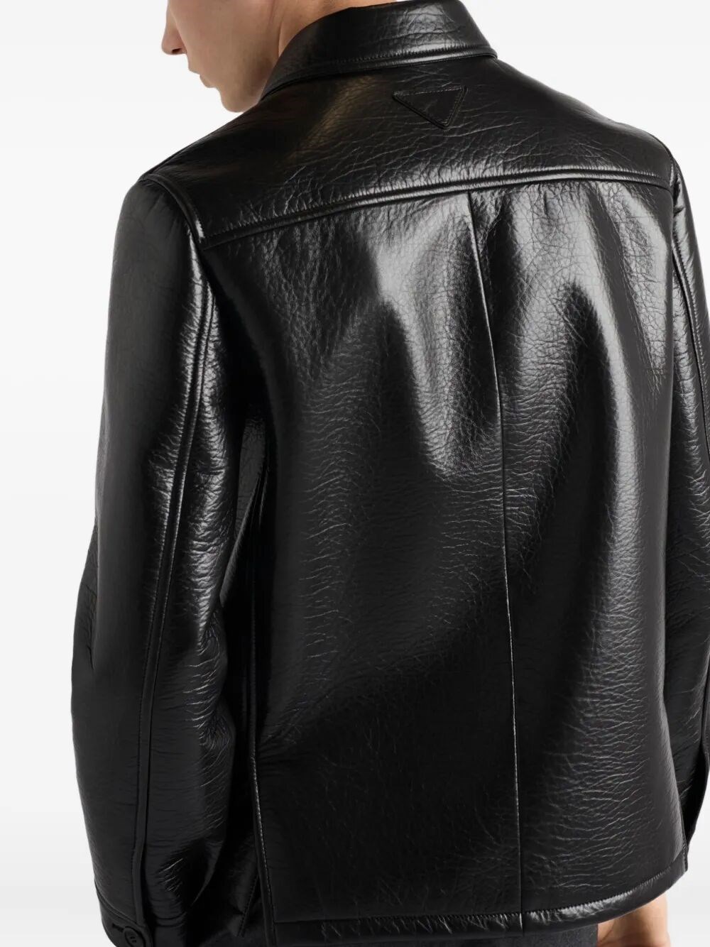 NAPPA LEATHER CABAN JACKET