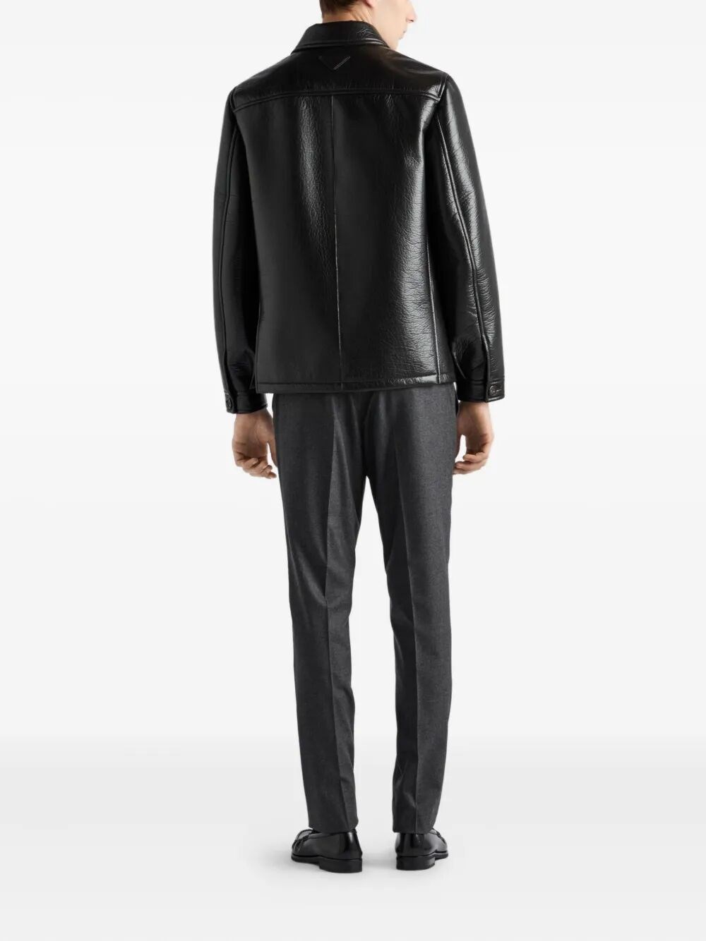 NAPPA LEATHER CABAN JACKET