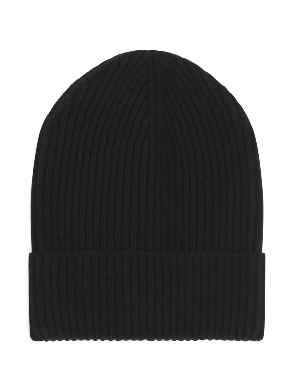 Dolce & Gabbana Knitted Wool And Cashmere Hat Accessories In Black