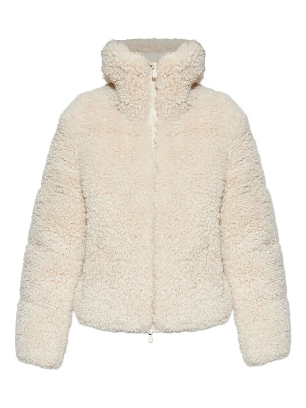 Save The Duck Kennie Shearling Down Jacket Clothing In Neutral