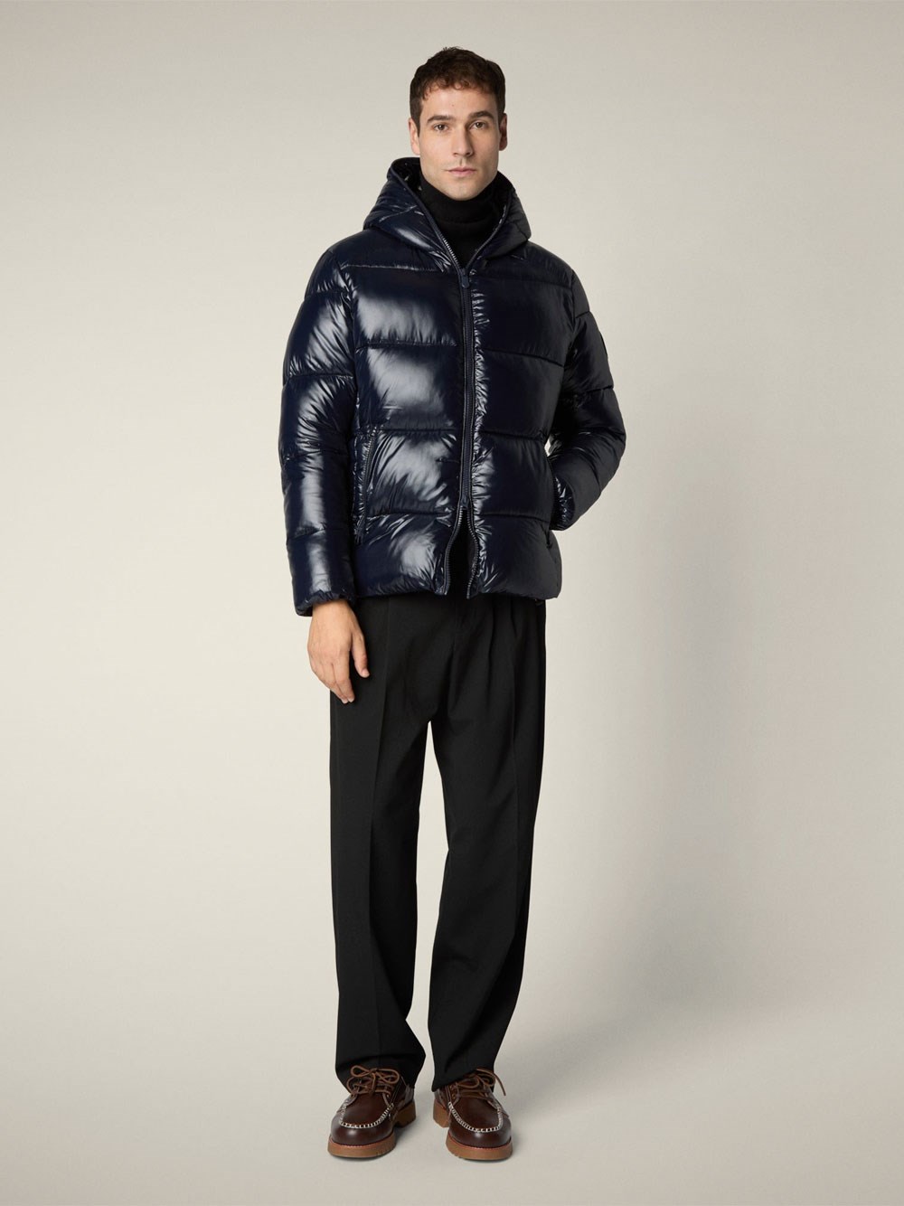 EDGARD DOWN JACKET WITH LAQUÉ FINISH