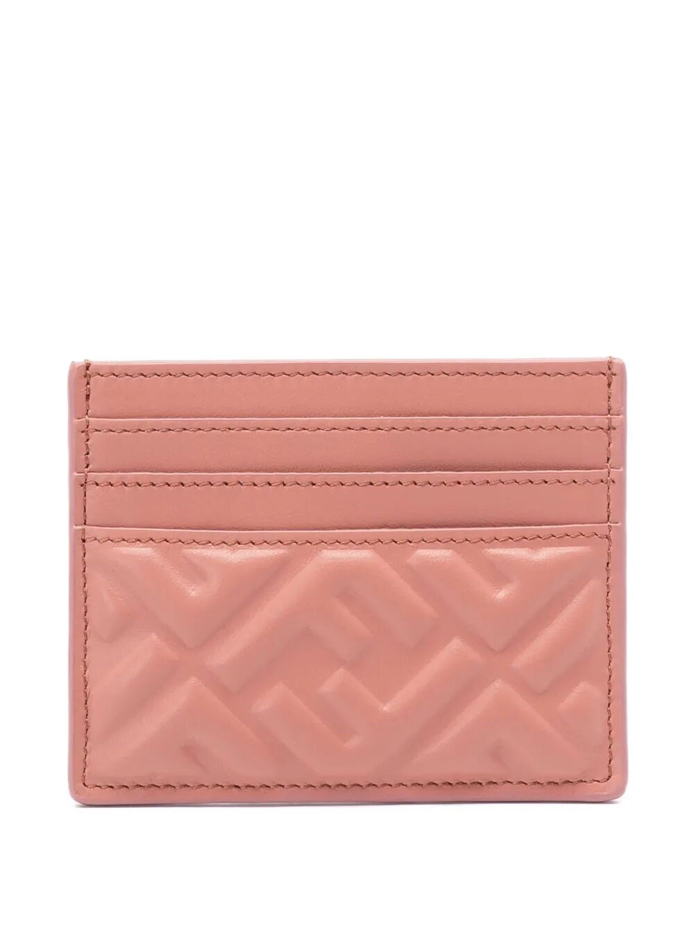 Fendi Ff Motif Nappa Leather Uette Cardholder Accessories In Multi