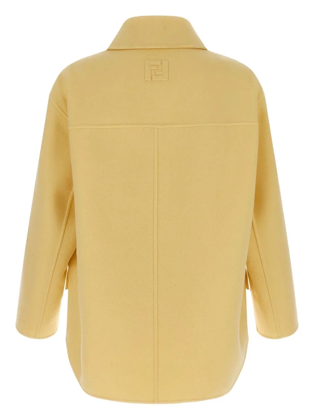 WOOL DOUBLE-BREASTED PEA COAT