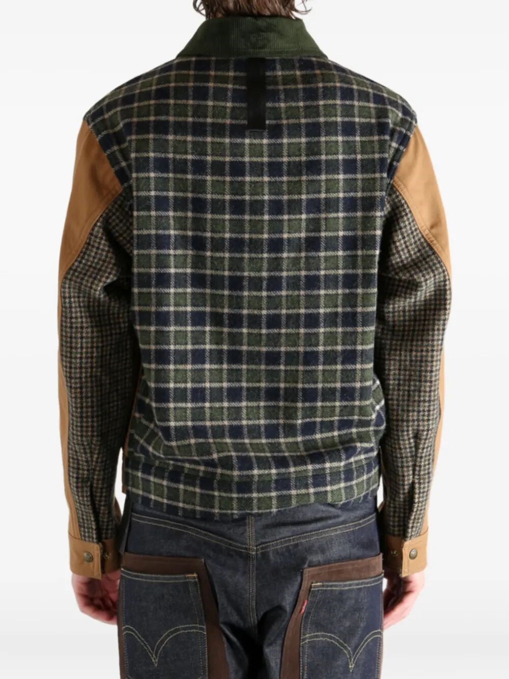 X FILSON COTTON OXFORD AND WOOL WORKWEAR BLOUSON