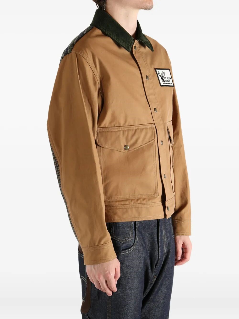 Junya watanabe comme dg X filson cotton oxford and wool workwear