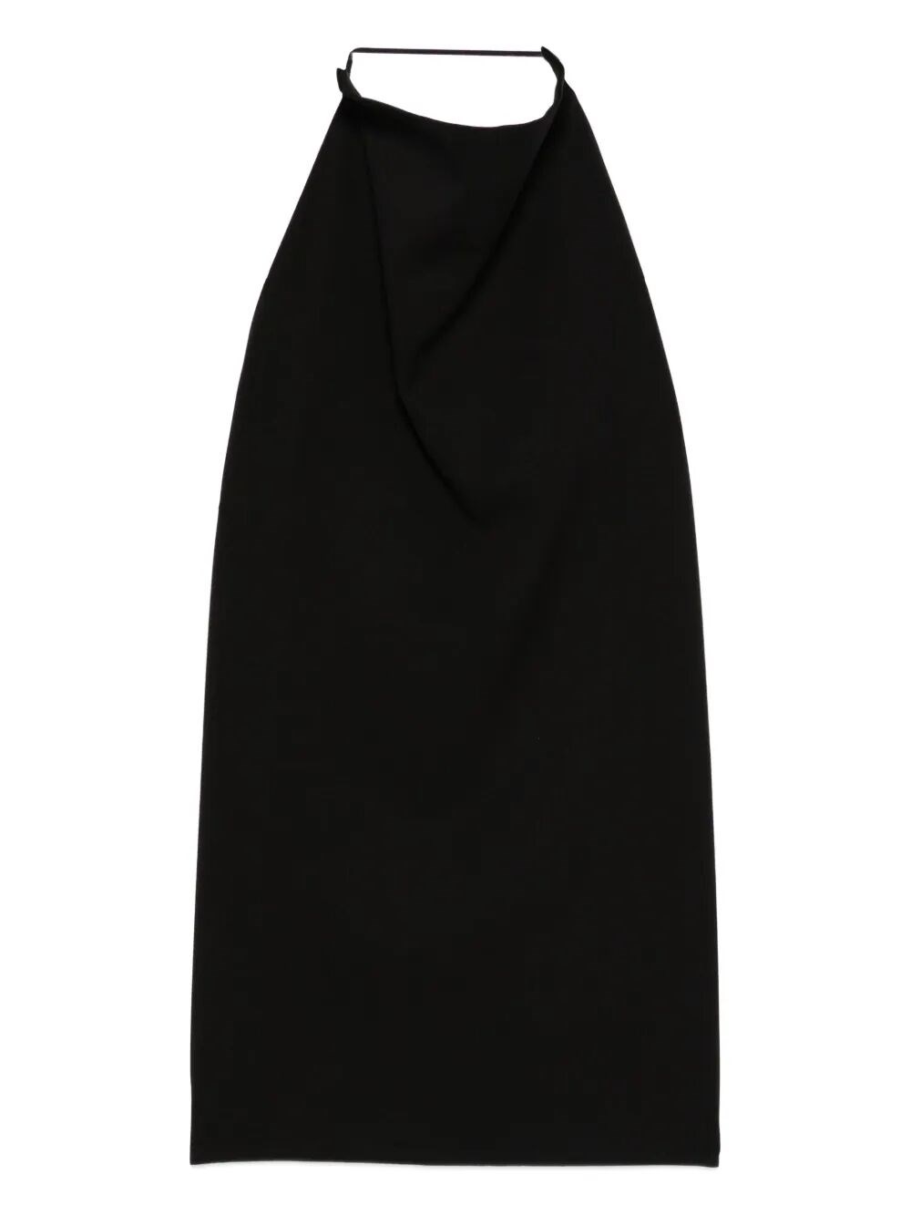 Federico Cina Backless Top Clothing In Black