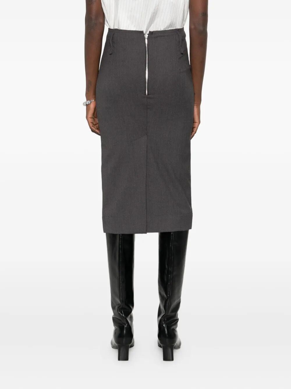 REVERSIBLE LONGUETTE SKIRT