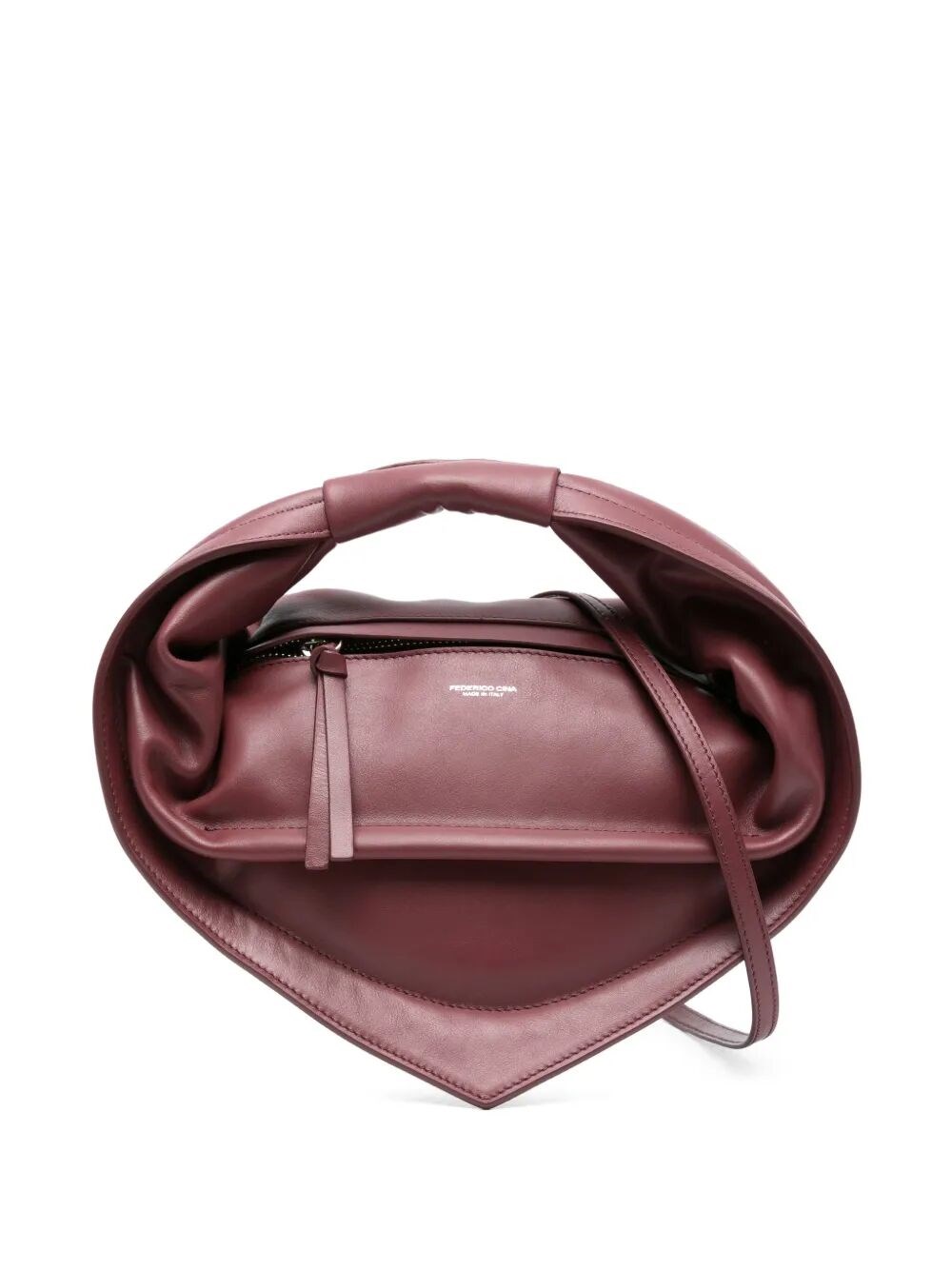 Federico Cina Midi Tortellino Bag Bags In Burgundy