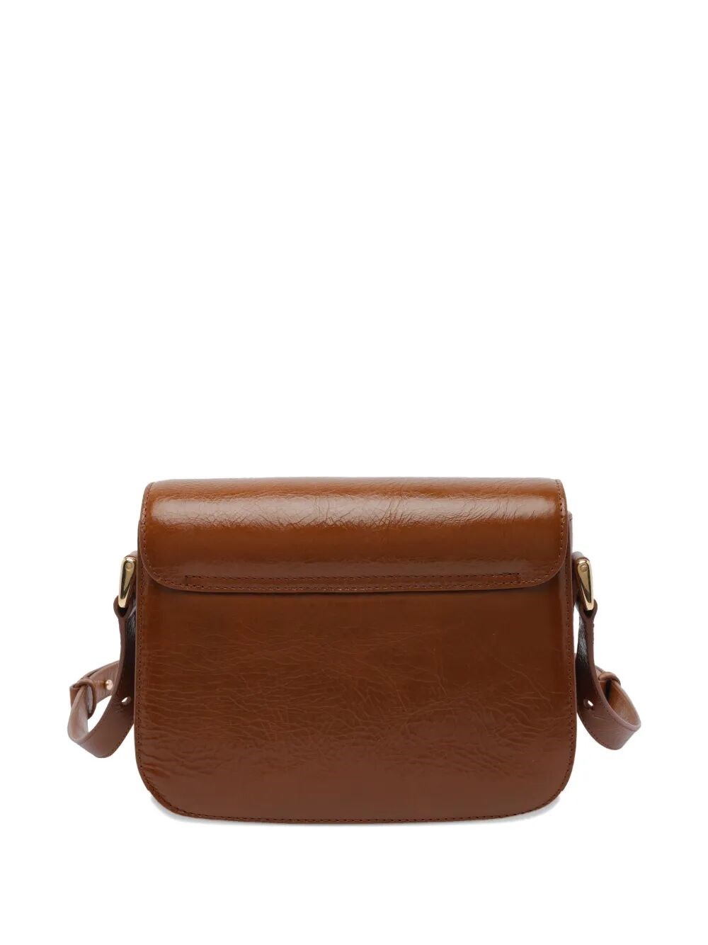 GRACE SMALL BAG IN CRINKLED LEATHER