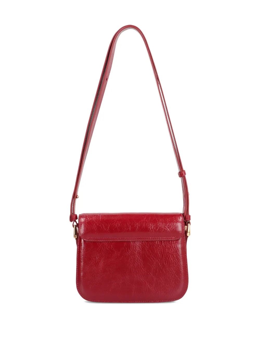 GRACE SMALL BAG IN CRINKLED LEATHER