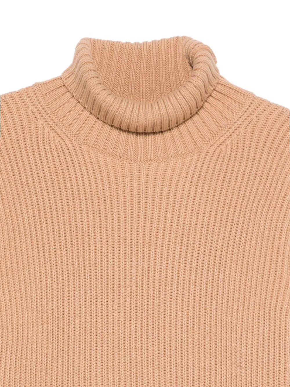 TURTLENECK SWEATER WITH COLOR BLOCK DETAIL 