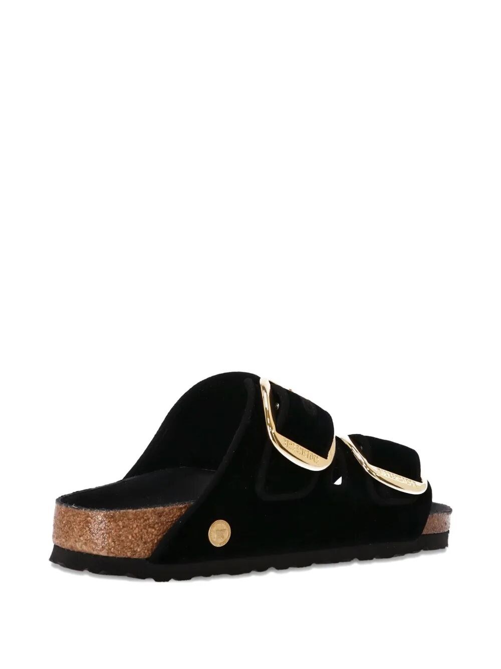 ARIZONA BIG BUCKLE VELVET SANDALS