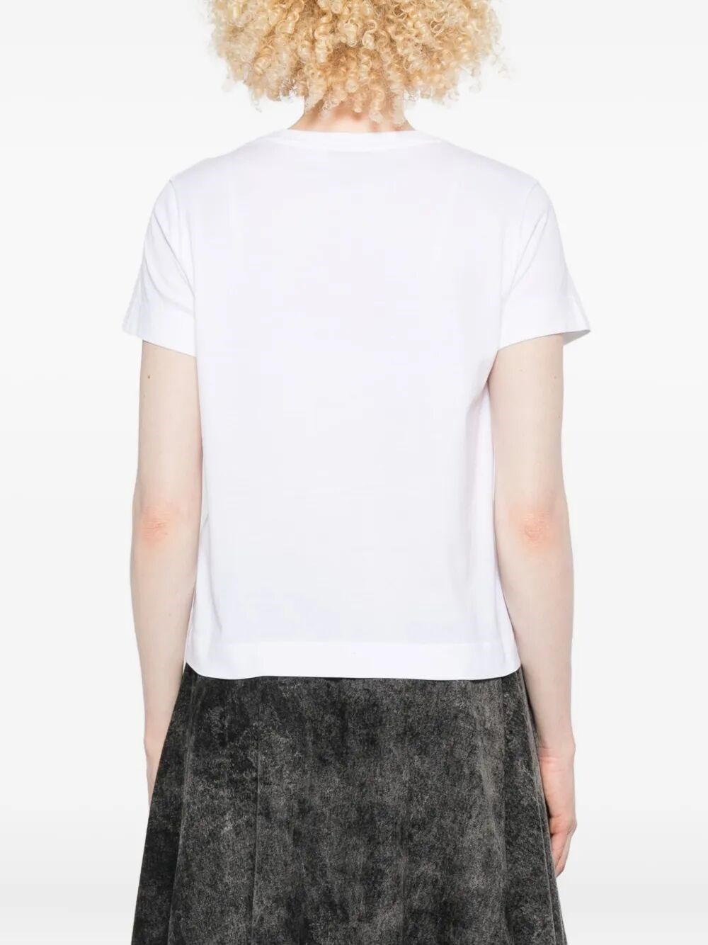 COTTON T-SHIRT WITH GIVENCHY TAPE PRINT