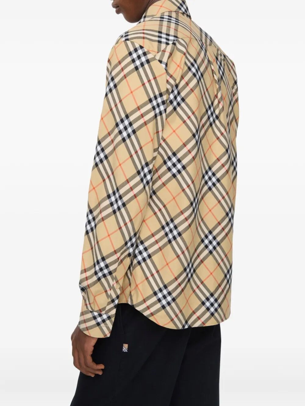 ROAN RELAXED FIT CHECK COTTON FLANNEL SHIRT