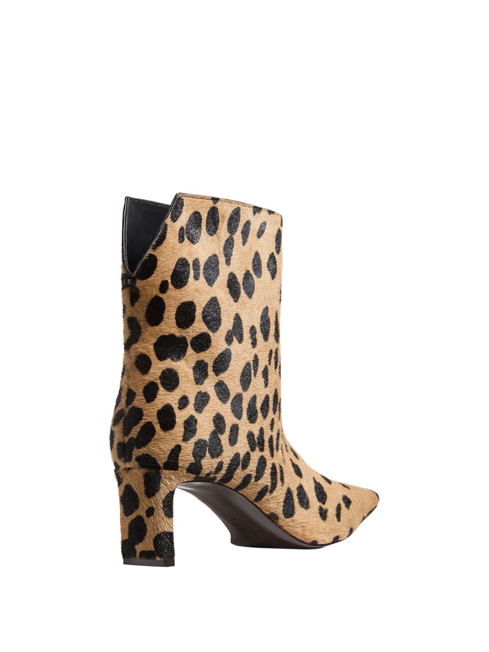 ONA 55 ANKLE BOOTS IN PRINTED HAIRCALF