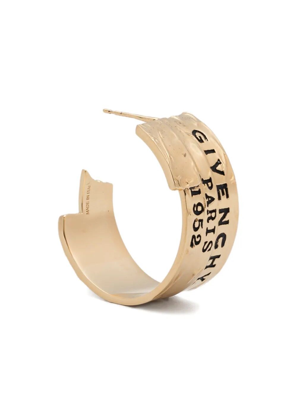 Givenchy Metal And Enamel Tape Earrings Accessories In Gold