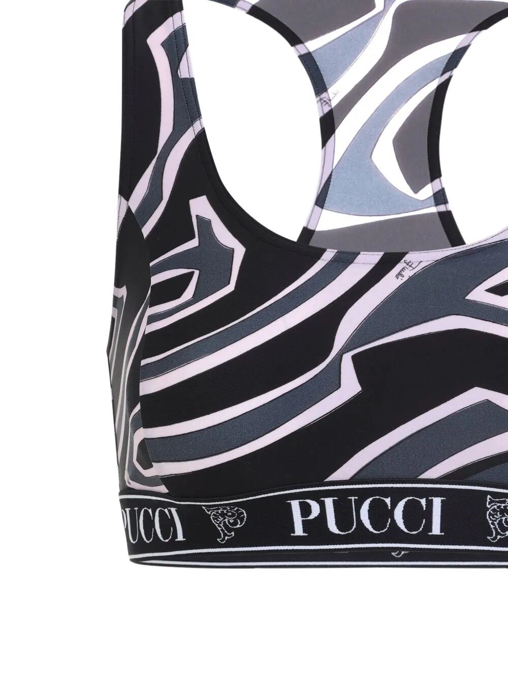 PRINTED SPORTY BRA
