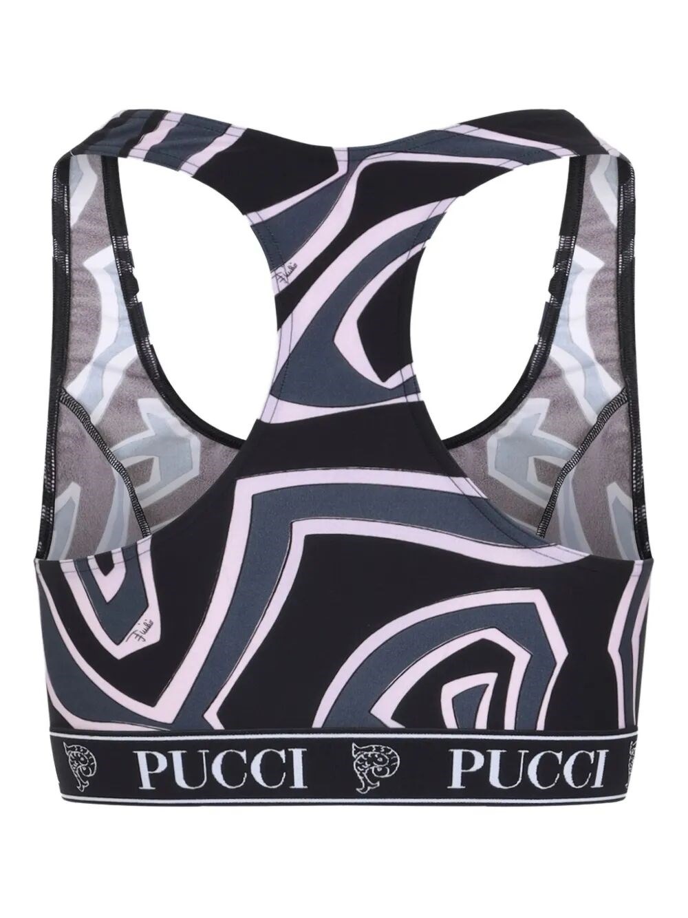 PRINTED SPORTY BRA