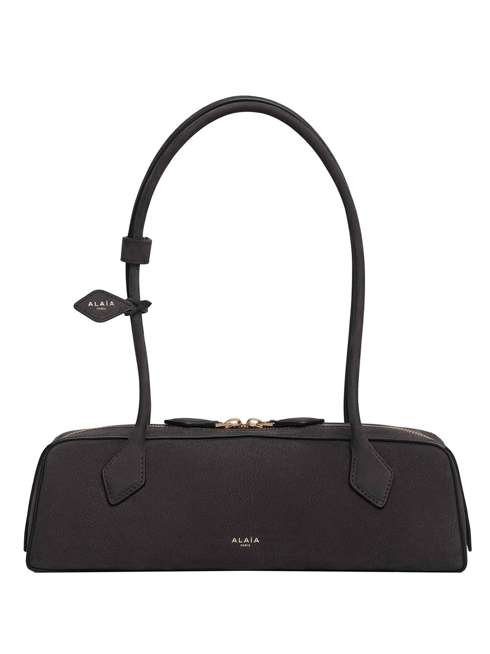 Alaïa Le Teckel Medium Bag In Nubuck Calfskin In Blue