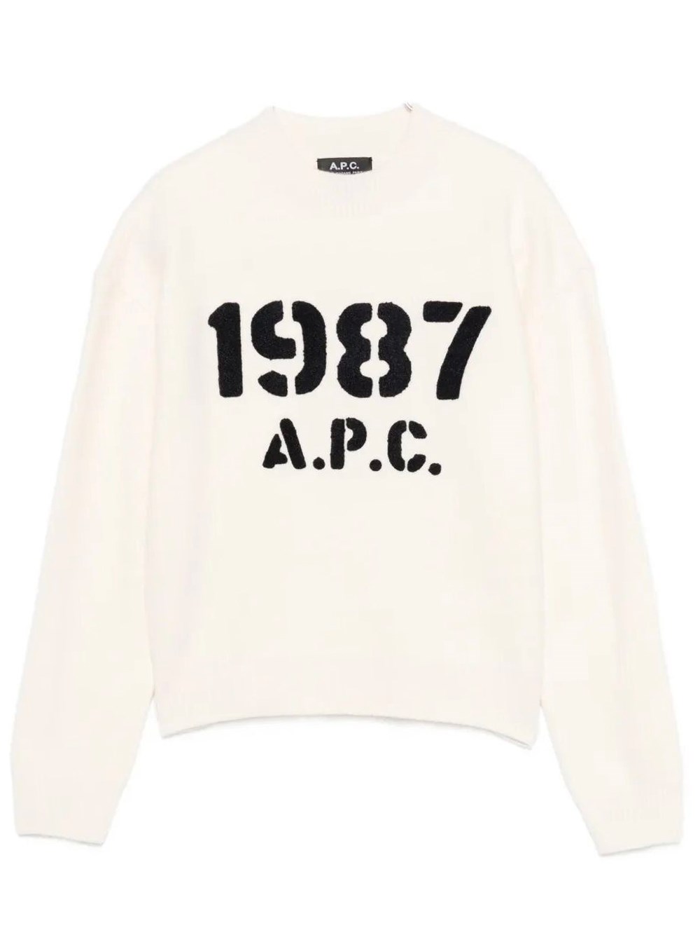 Apc A.p.c. 1987 Logo Shirt Clothing In White